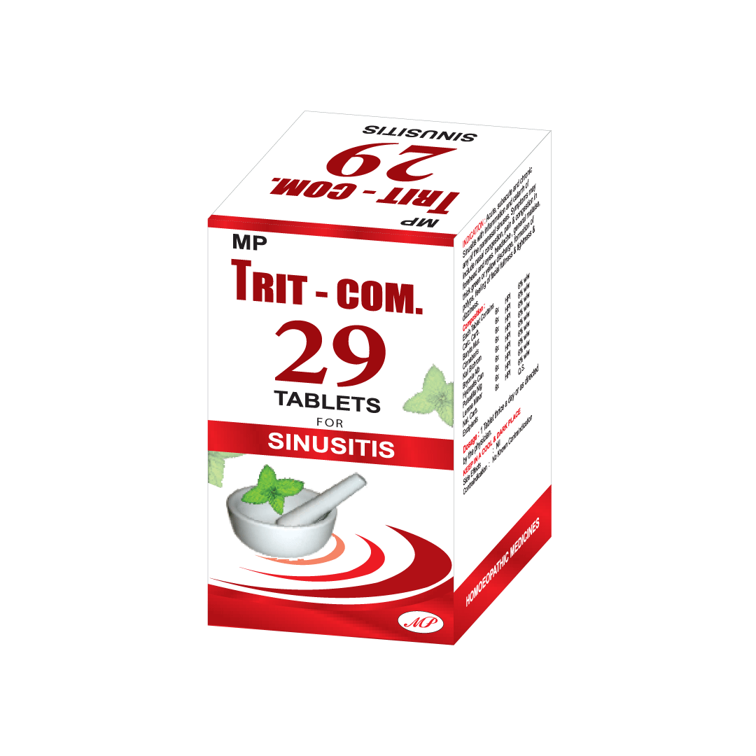 Trit Com 29 For Sinusitis