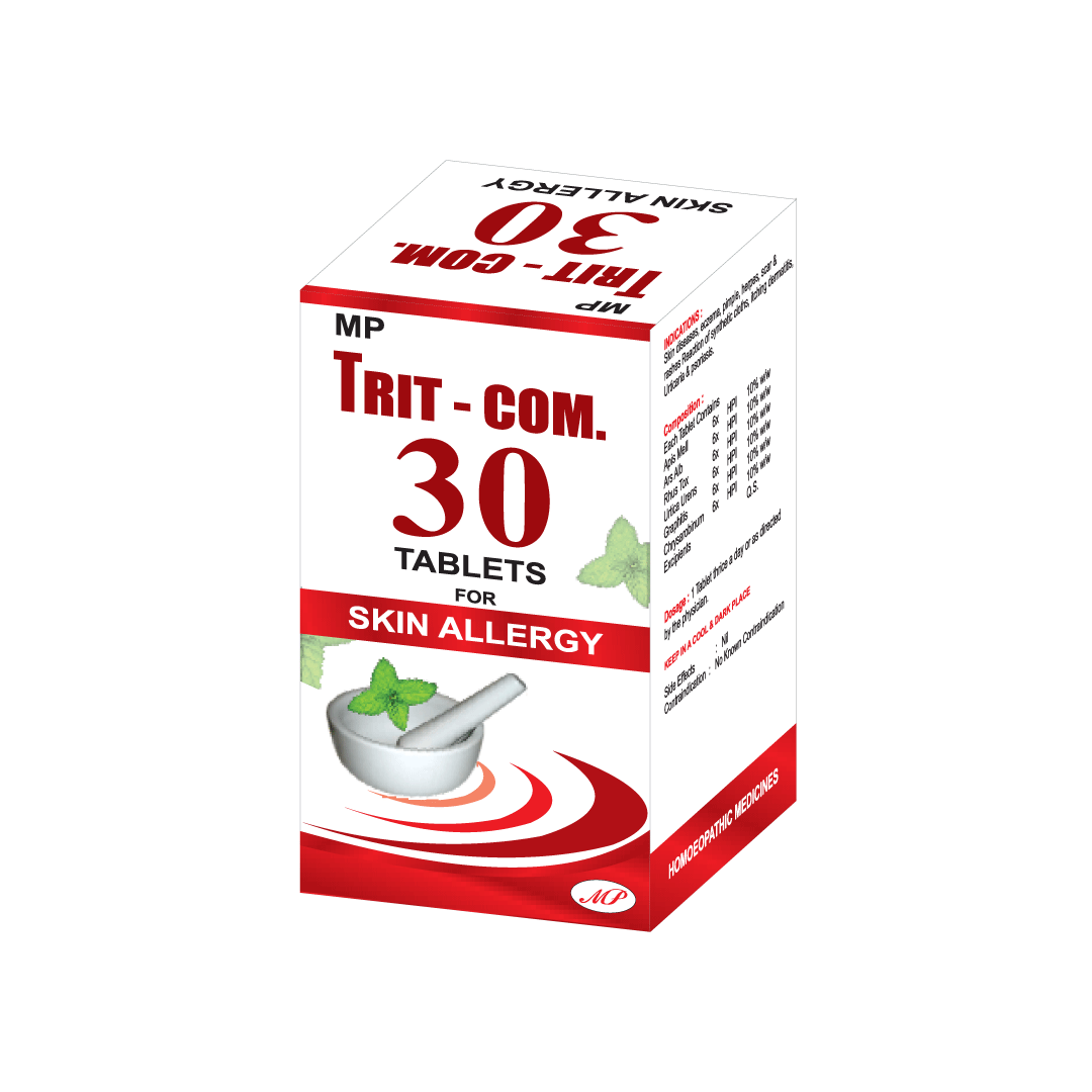 Trit Com 30 For Skin Allergy