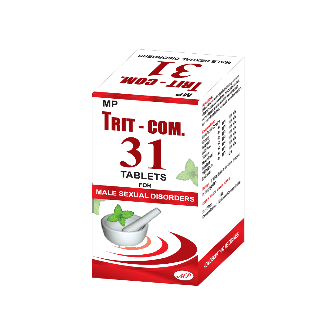 Trit Com 31 For Male Sexual Disorders