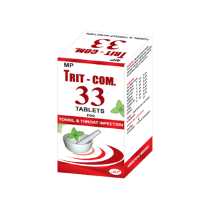 Trit Com 33 For Tonsil And Throat Infection