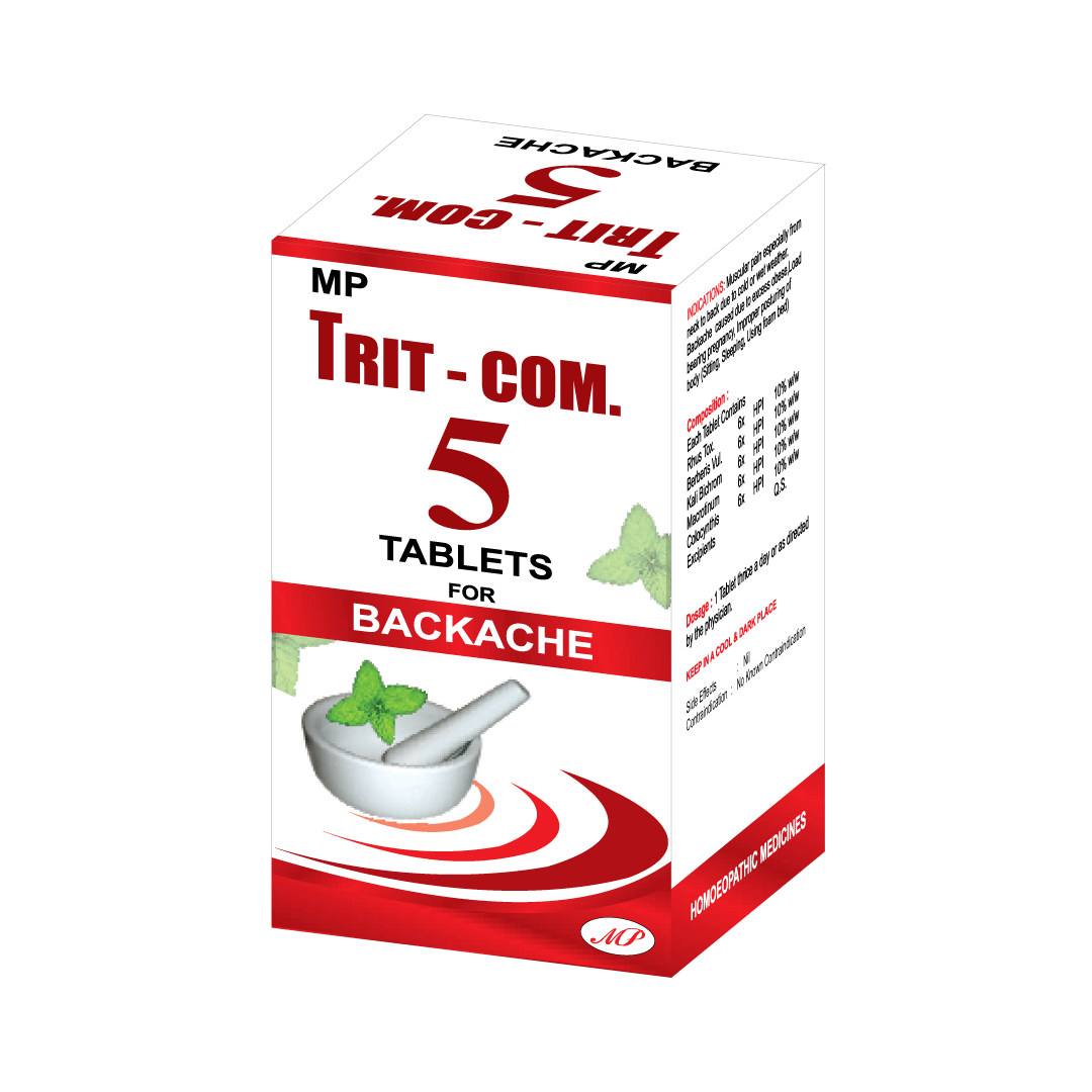 Trit Com 5 For Backache